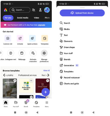 What would users like to change on Adobe Express Mobile? Picture 4