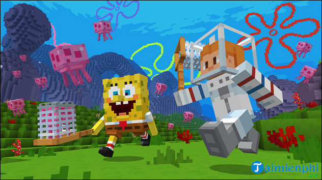 What's new in Minecraft x SpongeBob DLC? Picture 4