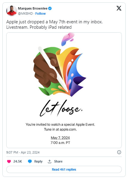 What's special about Apple's 'Let Loose' event? Picture 1