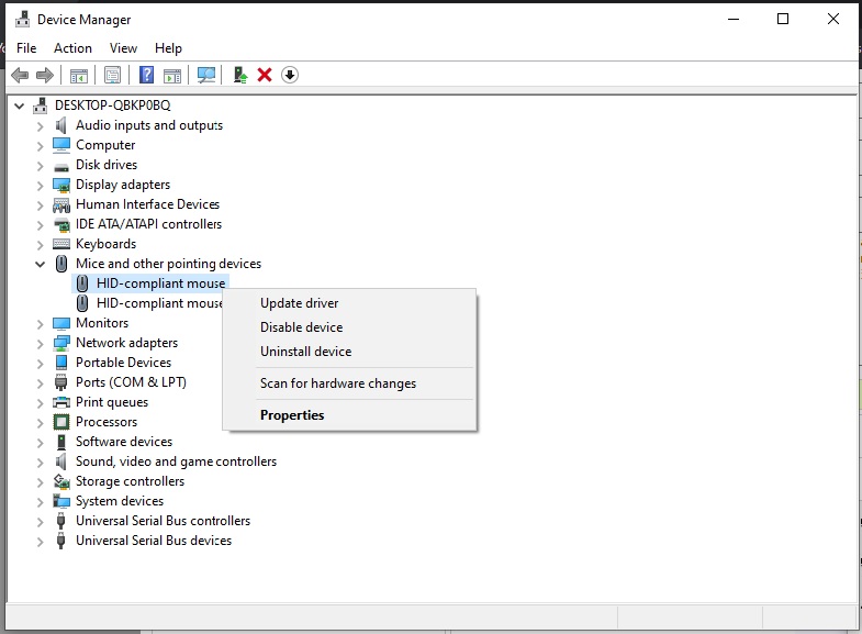 What's wrong with the mouse when the light is on but it can't move? Picture 3