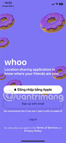 whoo - a location sharing app - Location sharing app Picture 2