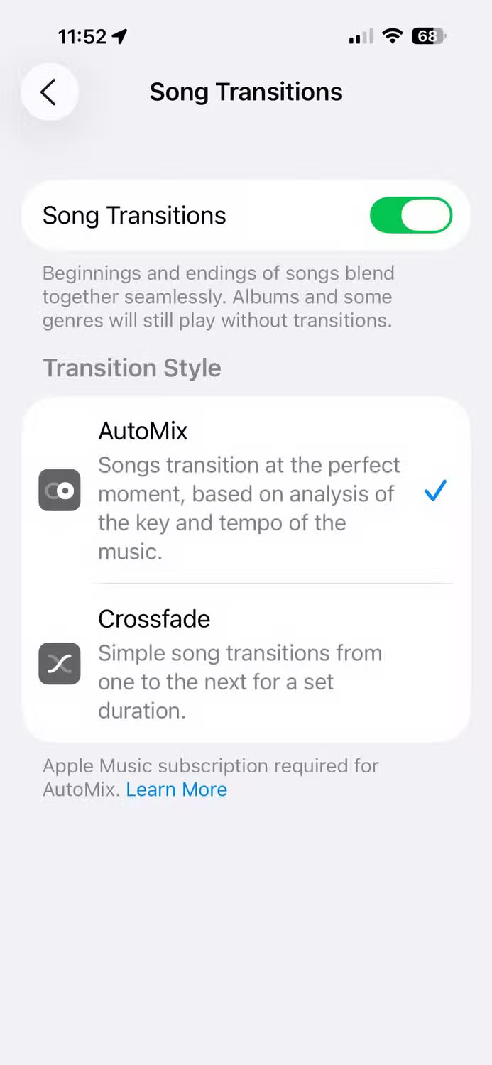 Why is Apple Music AutoMix better than Spotify AI DJ? Picture 3