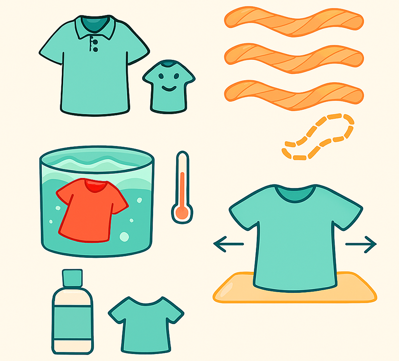 Why do your clothes shrink when you wash them? Picture 1