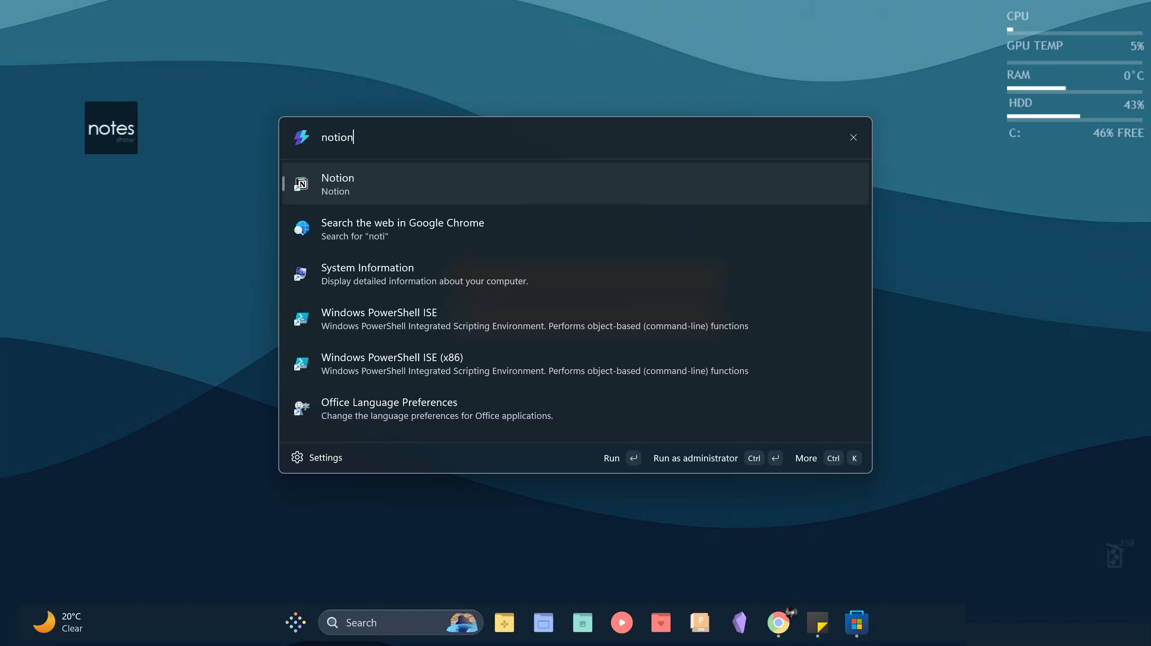 Why did so many people stop using the Windows Start menu after finding the PowerToys Command Palette? Picture 2