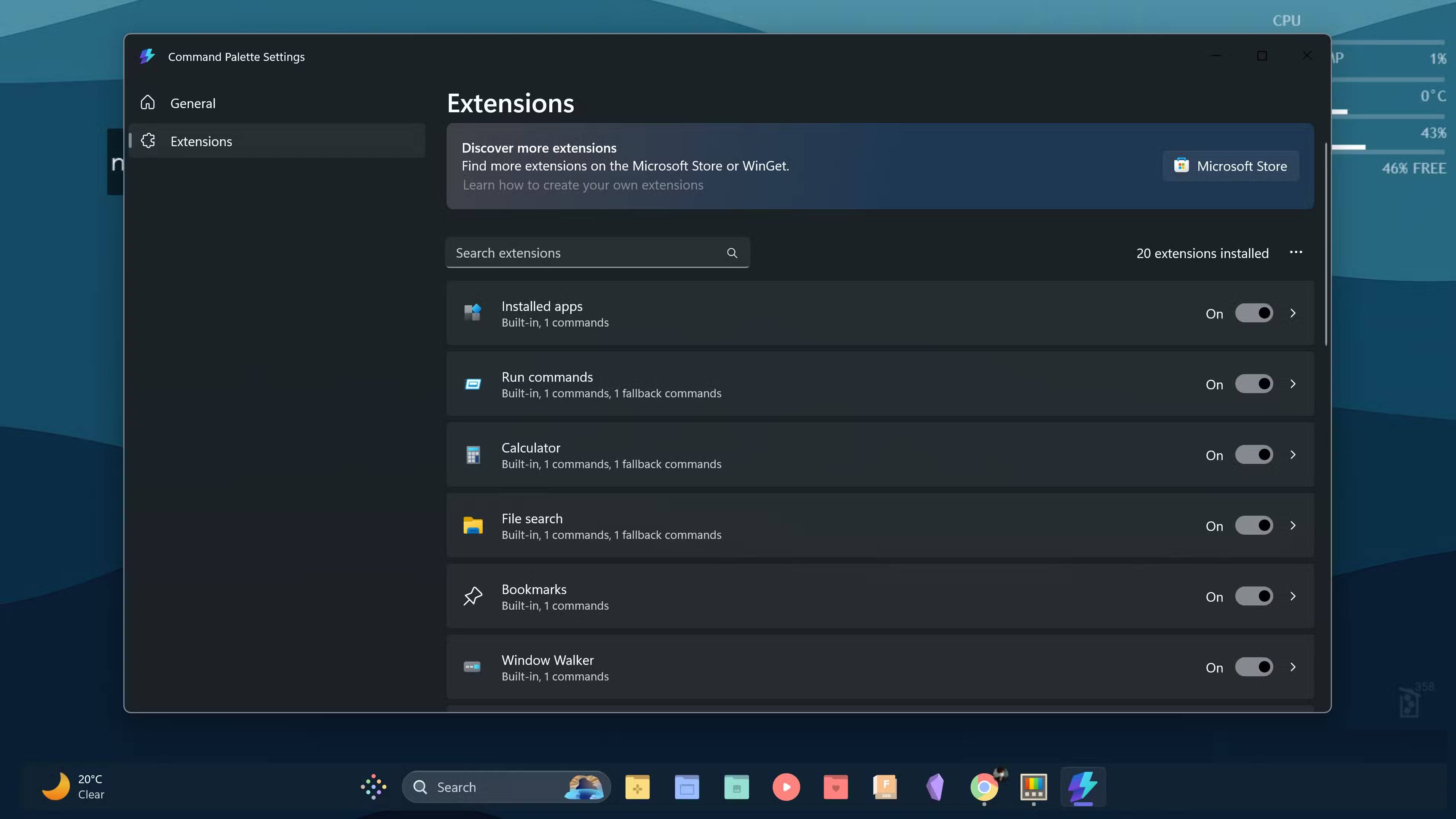 Why did so many people stop using the Windows Start menu after finding the PowerToys Command Palette? Picture 5
