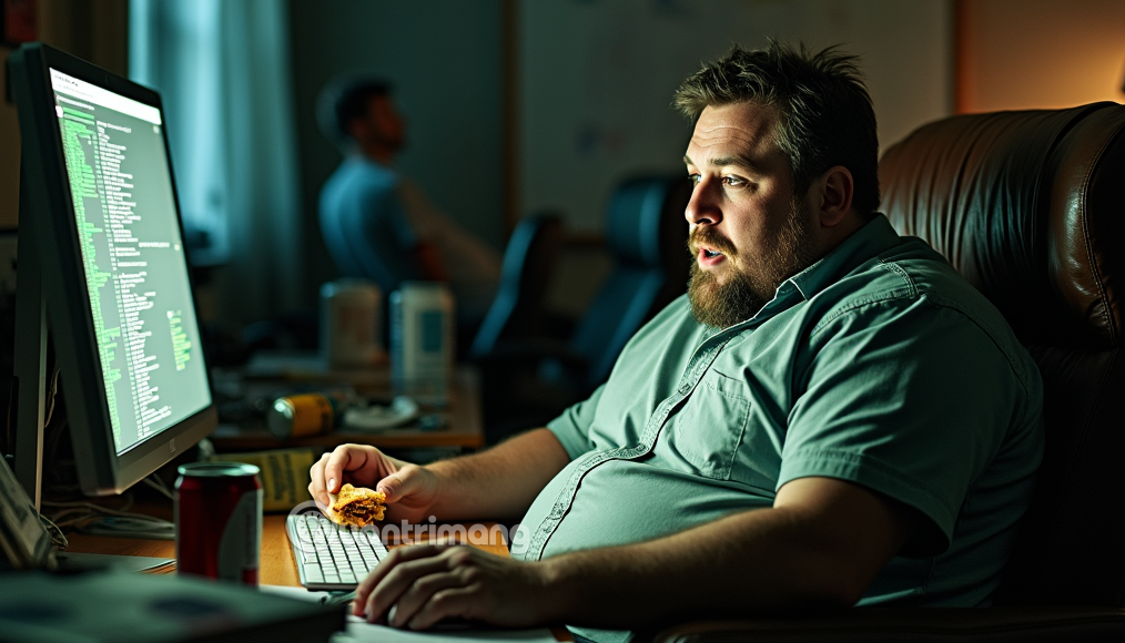 Why does high-speed Internet use cause obesity? Picture 2