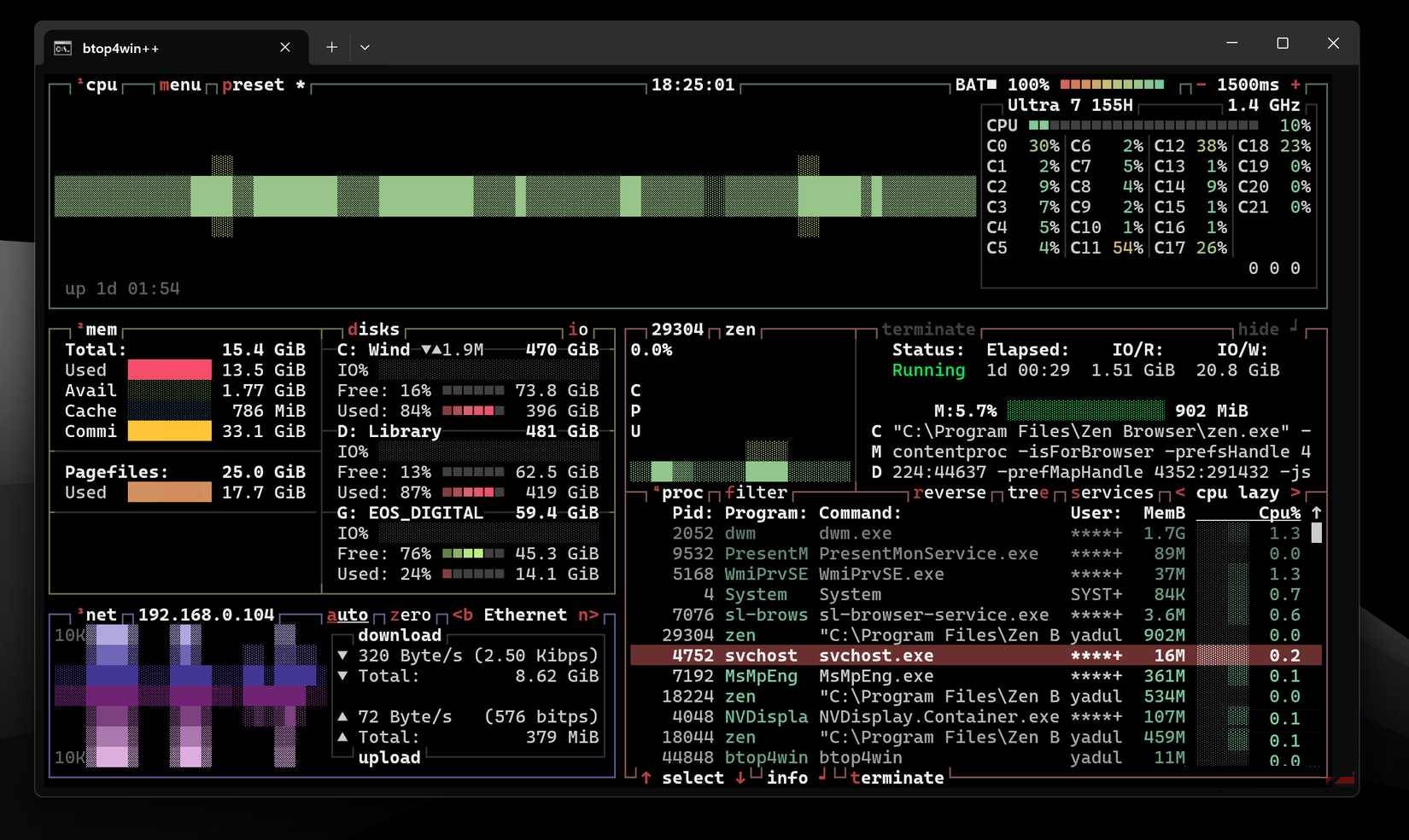 Why can htop beat Task Manager? Picture 4