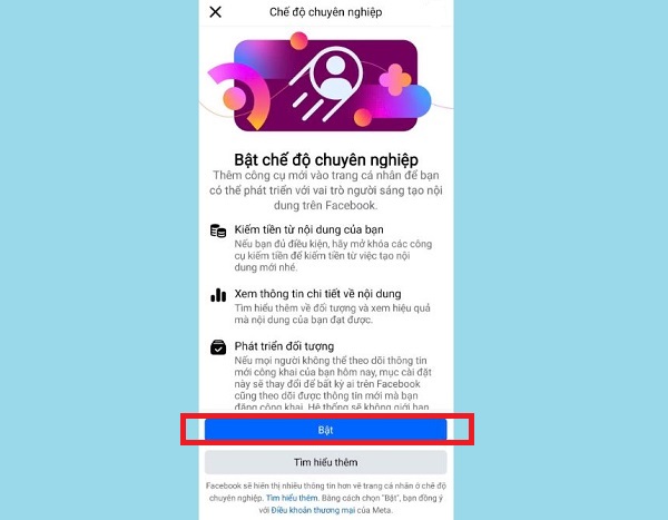 Why is there no professional mode on Facebook? Picture 9