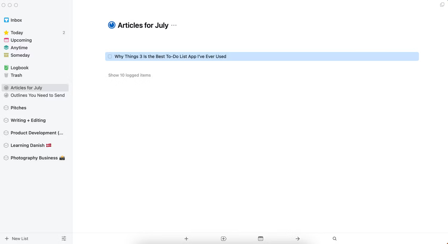 Why is Things 3 a must-have to-do list app? Picture 3