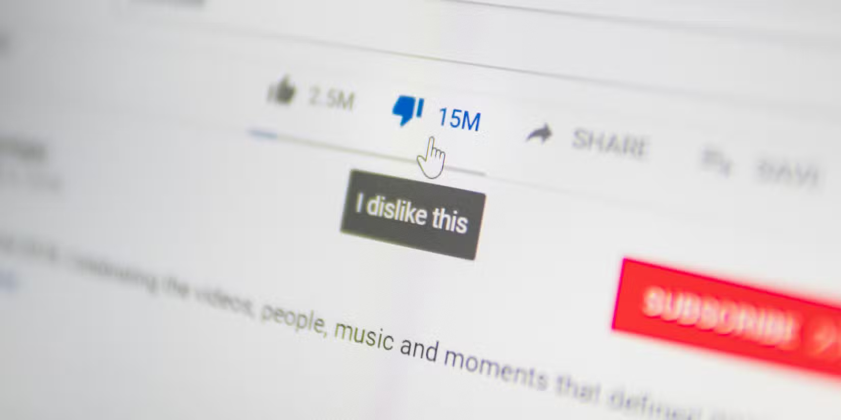 Why would it be better if YouTube didn't show Dislikes? Picture 1