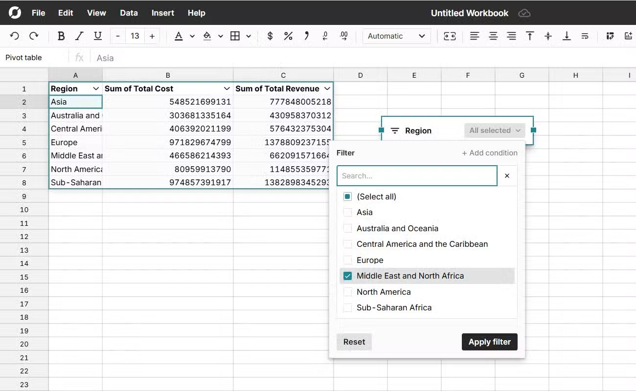 Why Row Zero is Superior to Excel Picture 9