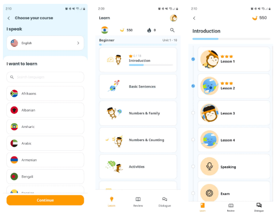 Why should you choose Ling language learning app instead of Duolingo? Picture 1