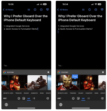 Why should you replace your iPhone's default keyboard with Gboard? Picture 3