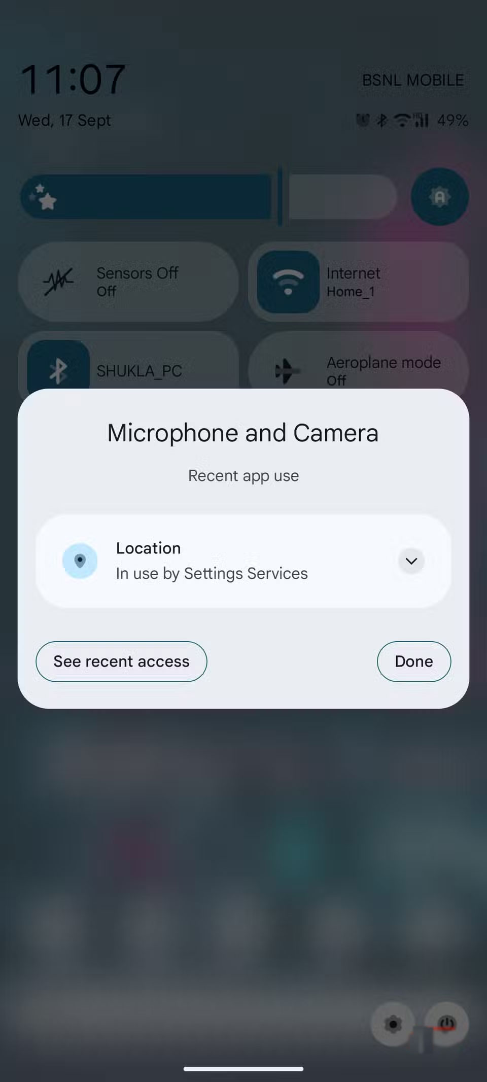 Why is tile Sensors off the best security feature on Android? Picture 1