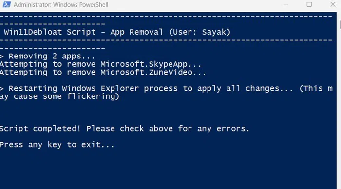 Why Windows bloatware removal scripts can do more harm than good? Picture 4