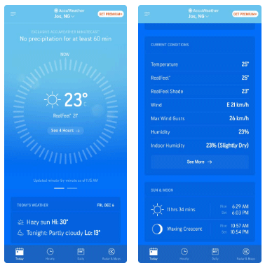 Why use AccuWeather instead of the default weather app on Android? Picture 3