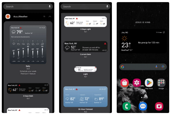 Why use AccuWeather instead of the default weather app on Android? Picture 5