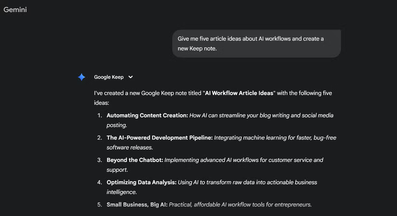 Why using Google Keep with Gemini really makes a difference? Picture 2