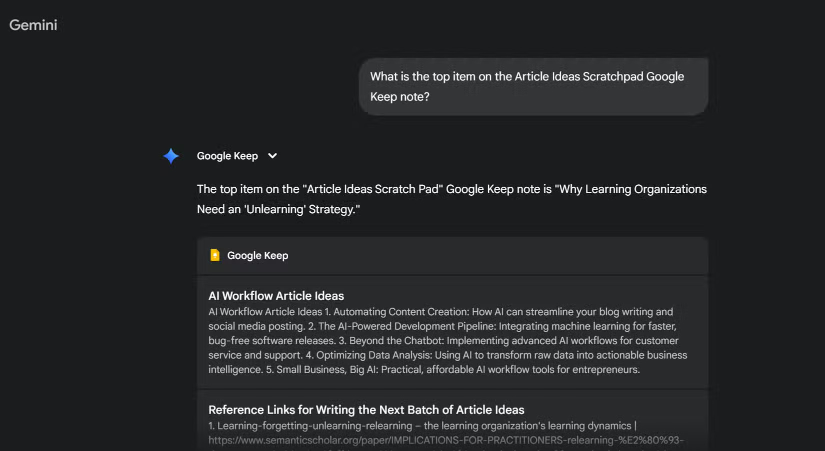 Why using Google Keep with Gemini really makes a difference? Picture 4