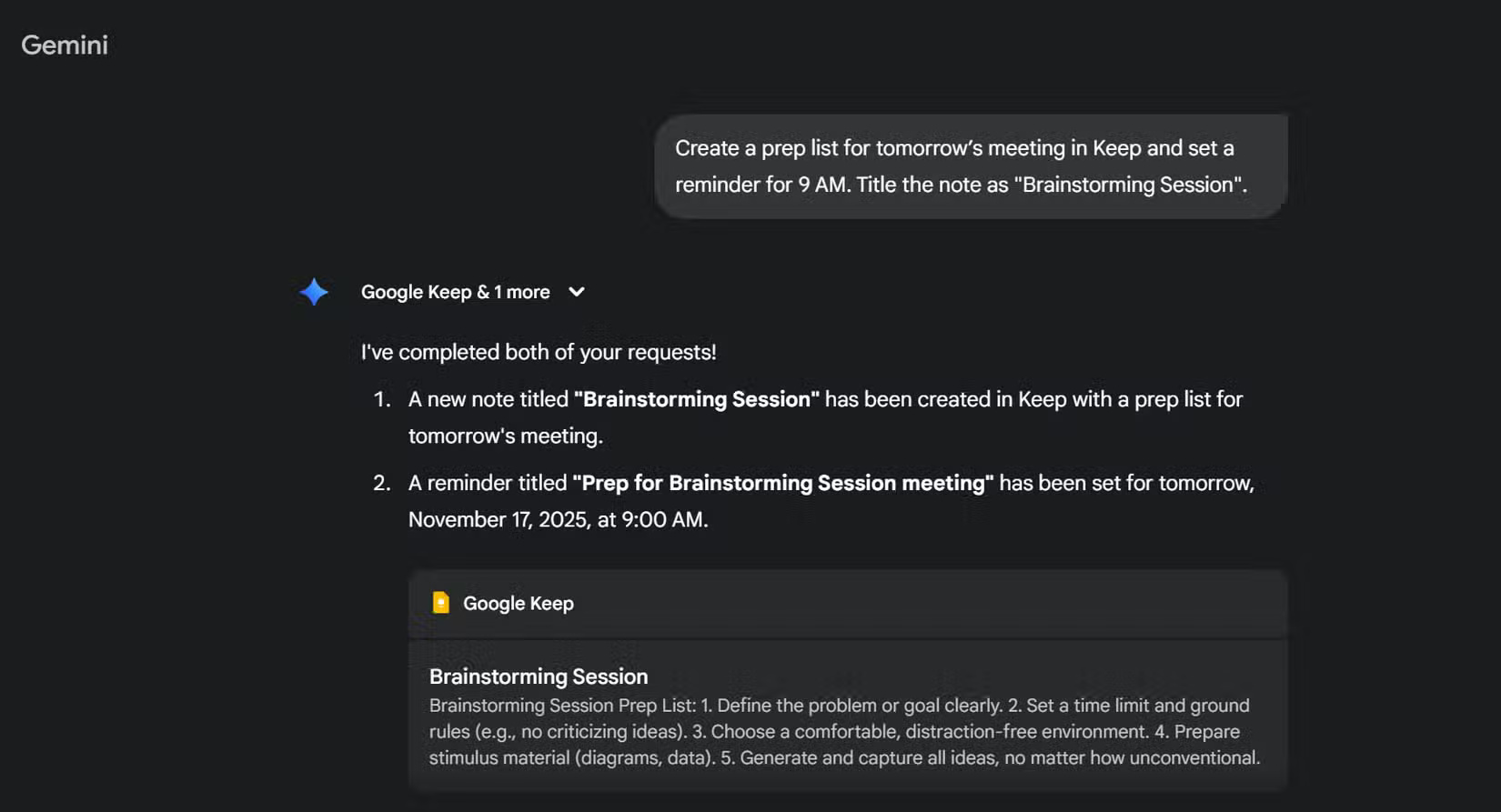 Why using Google Keep with Gemini really makes a difference? Picture 6
