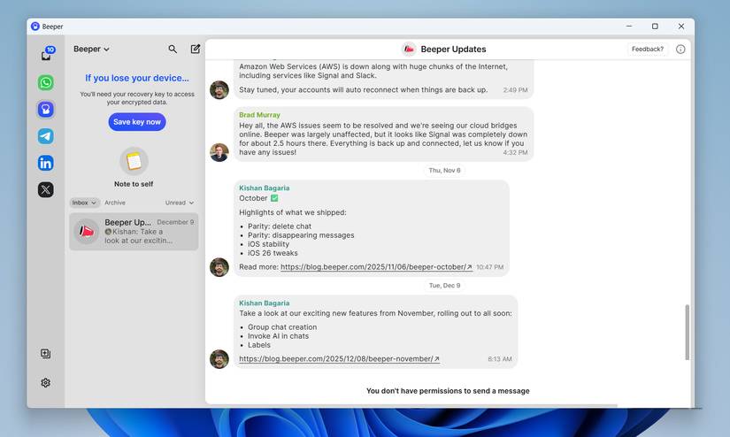 Why should you replace WhatsApp, Telegram, and Messenger with Beeper? Picture 1