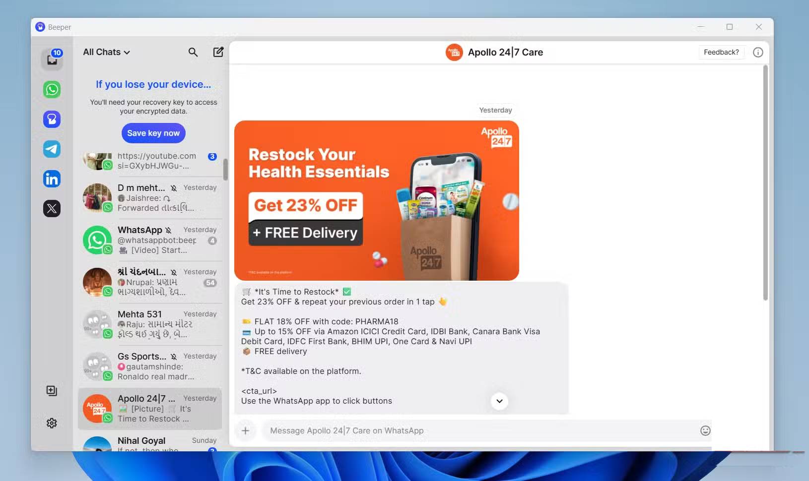 Why should you replace WhatsApp, Telegram, and Messenger with Beeper? Picture 2