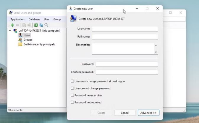Win 11 does not have Local users and groups, what should I do? Picture 4