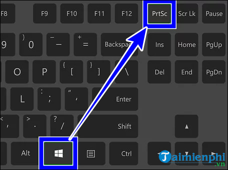 Windows 10 Full computer screen capture shortcut, by region Picture 3