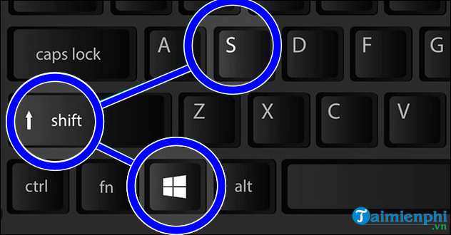 Windows 10 Full computer screen capture shortcut, by region - TipsMake.com