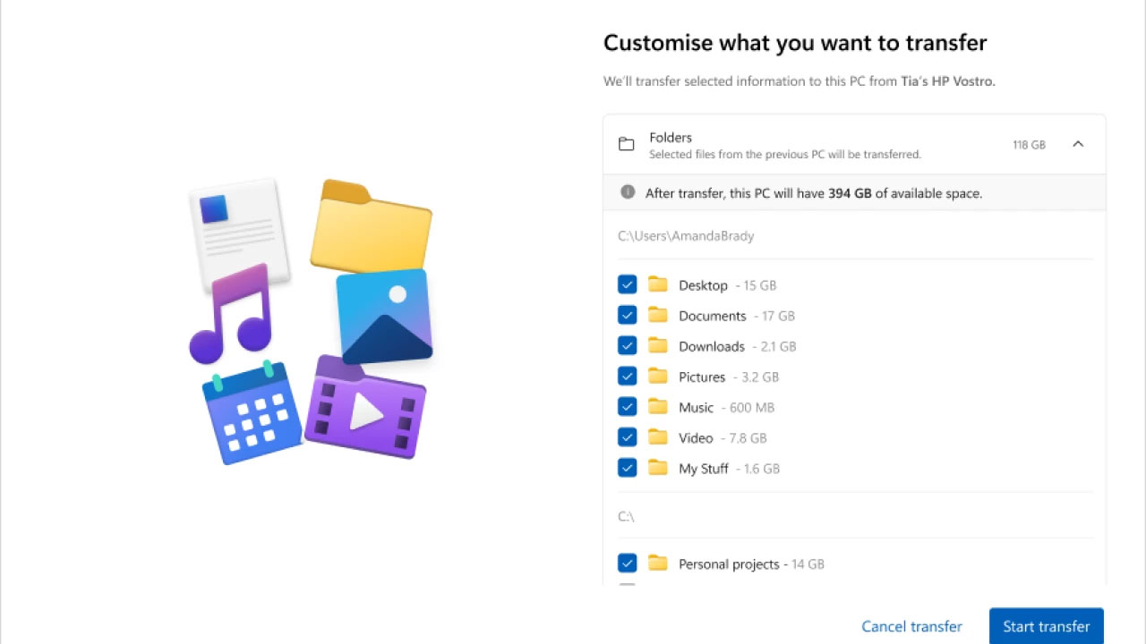 Windows 11 is about to let you transfer data from your old PC during setup — here's how Picture 3