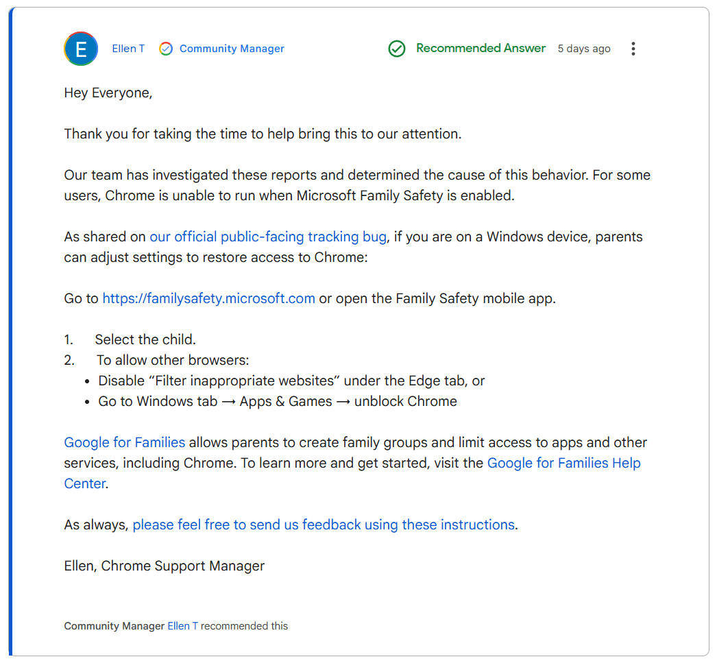 Windows 11 suddenly blocks Google Chrome due to Microsoft security feature, Picture 1