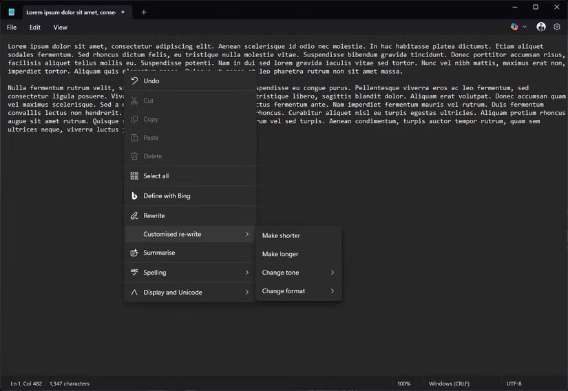 Windows Notepad is now a real writing tool thanks to this AI upgrade! Picture 1