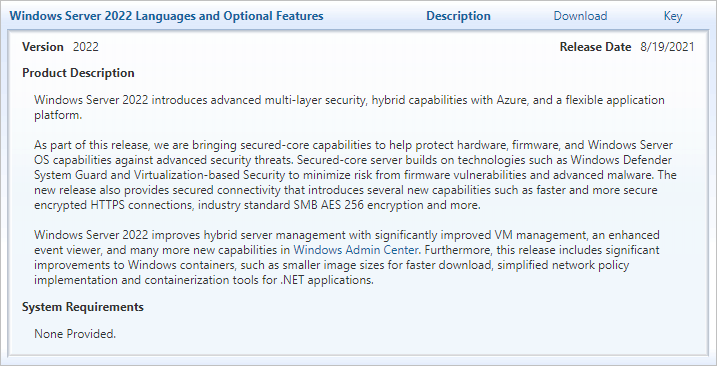 Picture 1 of Windows Server 2022 Launched: Numerous Security Improvements, Extended Support for 10 Years