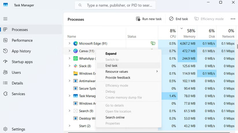 Windows Tricks That Will Instantly Stop Any Frozen Application Picture 3