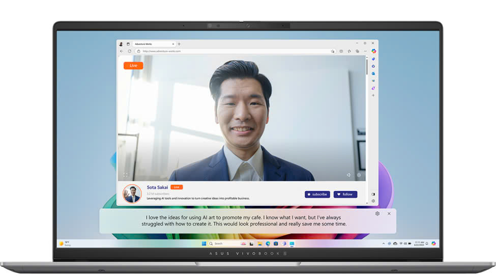 With the power of 45 TOPs NPU – What can the ASUS Vivobook S 15 Copliot+ PC Laptop do? Picture 3