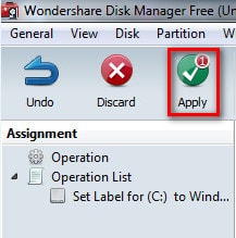 Wondershare Free Disk Manager, hard drive partition guide Picture 6
