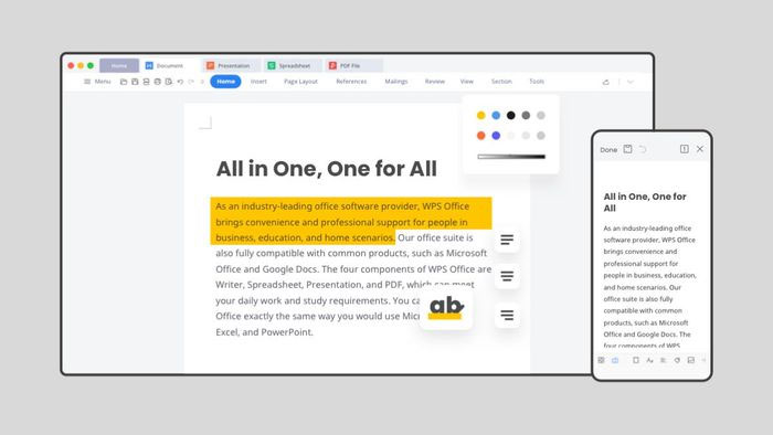 WPS Office - Free Alternative to Microsoft Office Picture 5