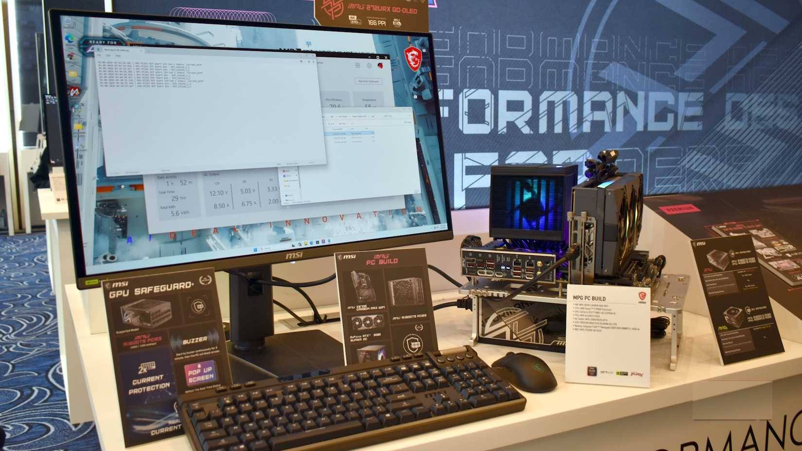 Picture 4 of MSI's new X870(E) UNIFY-X MAX motherboard: A dream for overclocking enthusiasts.