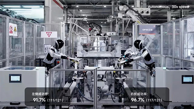 Xiaomi officially 'recruits' humanoid robots to work at its electric vehicle factory. Picture 2
