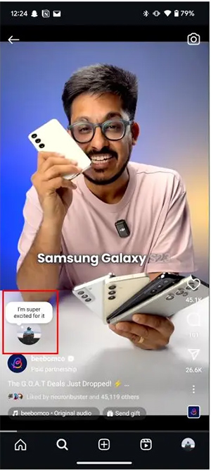 You can write notes for Reels Instagram videos Picture 2