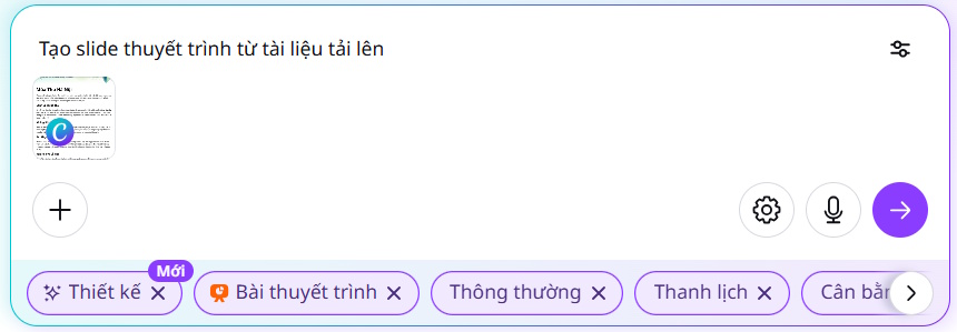 You can now create presentation slides using Canva AI. Picture 12
