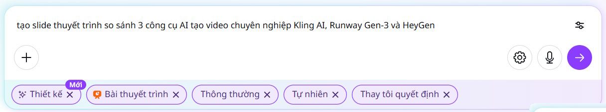 You can now create presentation slides using Canva AI. Picture 5