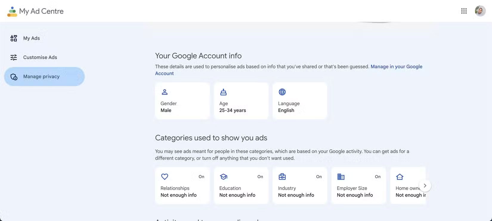 You'd be amazed at how much information Google knows about you: How do you get rid of it? Picture 4