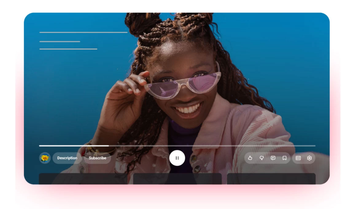 YouTube launches new video player interface, more friendly and lively Picture 1