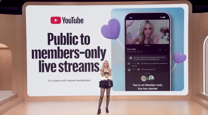 YouTube Live gets a major update, introducing dual-format streaming, minigames, and more. Picture 5