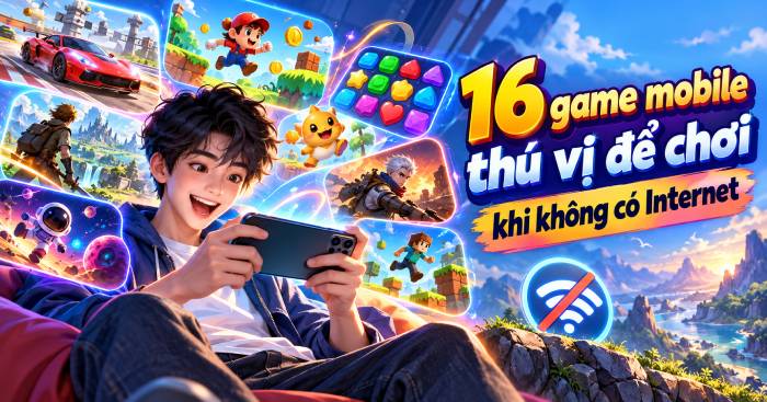 16 Mobile Games to Play Without an Internet Connection