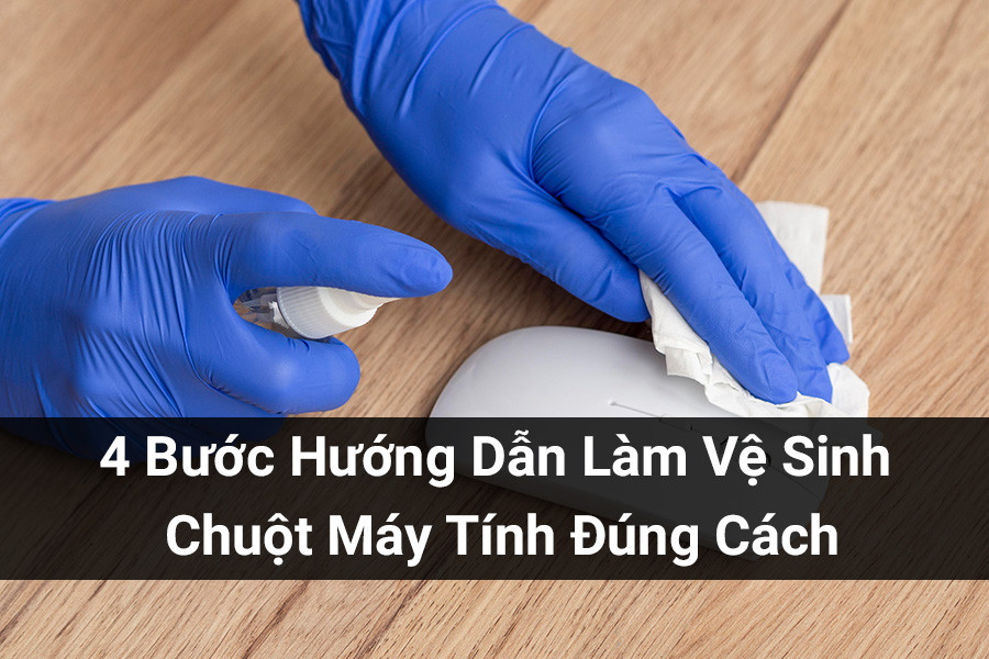 4 Step Guide to Properly Cleaning Your Computer Mouse
