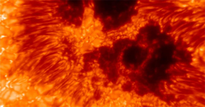 Astronomers Capture the Sun's Striking Face in Detail