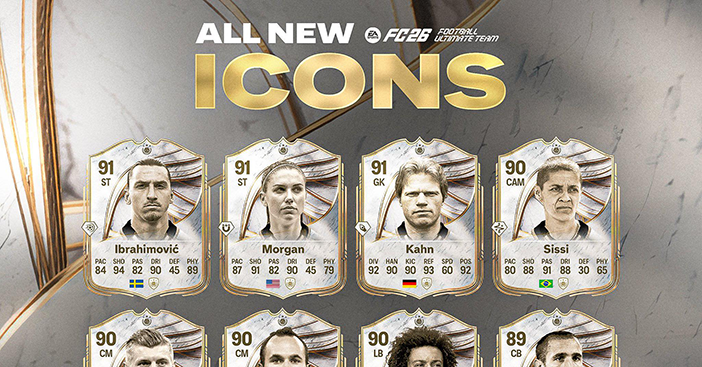 All ICONS in FC 26 Online: Complete Guide