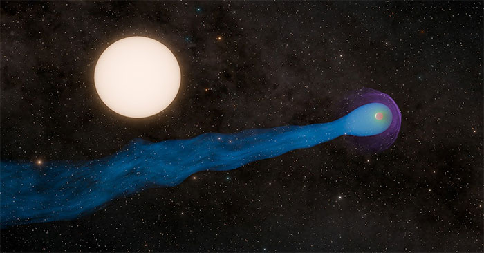 Astronomers Discover Strange 'Comet' with Tail Up to 560,000km